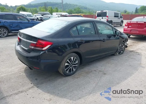 2014 Honda Civic Ex from USA, damaged, VIN 19XFB2F8XEE201061